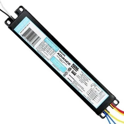 Electronic Fluorescent Ballast T8 Instant Start High Bef, 120/277v, Model 80210