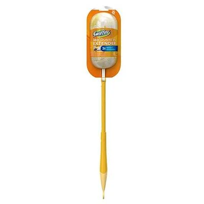 360 Fiber Duster With Extendable Handle - 3 Feet Long, Yellow, Model 89114