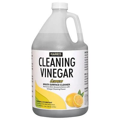 Harris Levine-128 Cleaning Vinegar, Lemon Scent, 1 Gallon