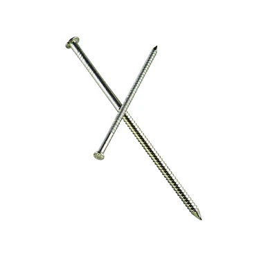 6d 2 In. Siding Stainless Steel Nail Round Head Annular Ring Shank 5 Lb