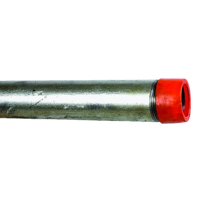 B&K Mueller 10822 Galvanized Steel Pipe Nipple, 1-1/2 in, 60 in L