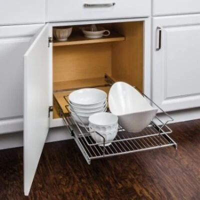Mbpo21-r 21 Inch Metal Pull Out Shelf For Base Cabinets