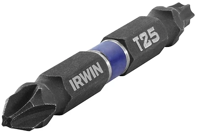 Double Ended Screwdriver Bit T25/#2ph 2-3/8" Length Heavy-duty Steel