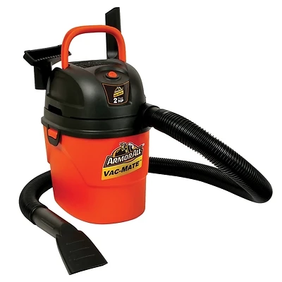 1.5 Gallon Wet/dry Vacuum Cleaner With 2 Peak Horsepower And Wall Mount