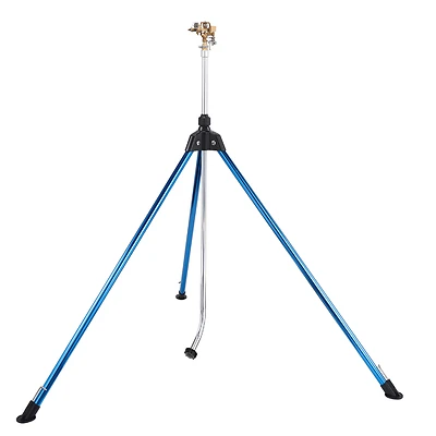 Onetouch Tripod Base Impulse Sprinkler 1 Pk, Model 10-15105, Blue, 64 In High