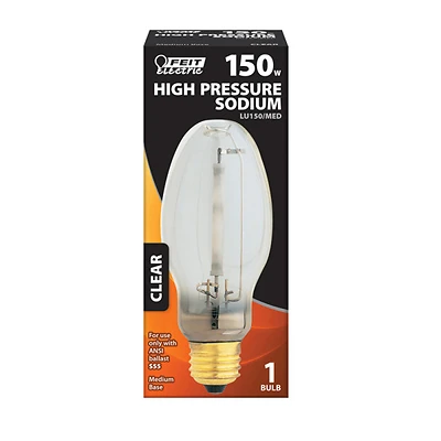 150w Ed17 Hid Bulb 16,000 Lm White High Pressure Sodium 1 Pk