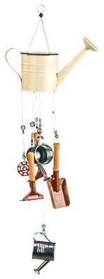 30-inch Garden Time Wind Chime With Colorful Accents