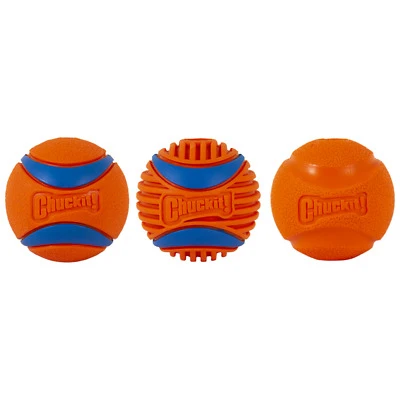 ! Fetch Medley Gen 3 Dog Toys, Medium, Model 47089, Pack Of 3