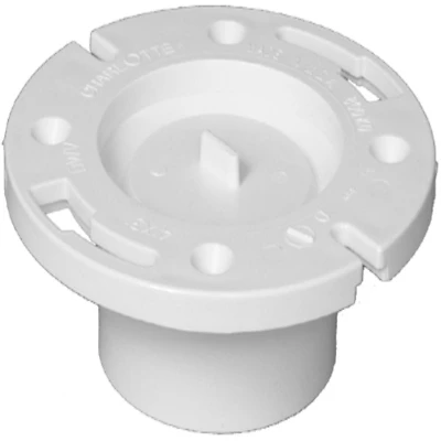Schedule 40 DWV Closet Flange, Pop Top, 4 In.