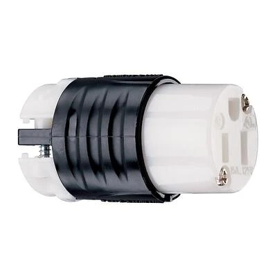 Pass & Seymour 15A 2-Pole Heavy-Duty Connector
