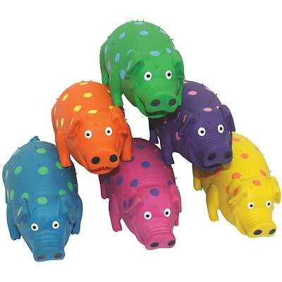 Dog Toy, Plush Grunting Pig