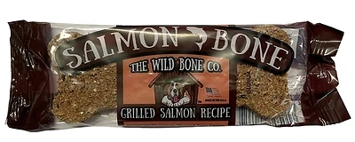 Wild Bone Company 1881 Salmon Bone Dog Treat, Grain-Free, 24 Pack