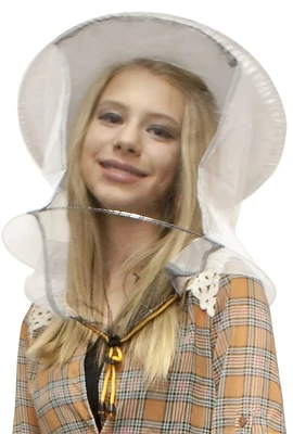 Harvest Lane Honey CLOTHBV-101 Beekeeping Veil, Mesh & Cotton