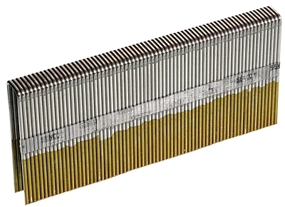 L Staples, 16 Gauge, Bright, 2-In., 10,000-Ct.