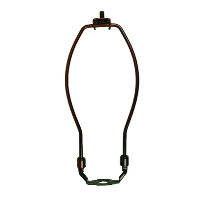 Jandorf 60127 Lamp Harp, Antique Bronze, 8-In.