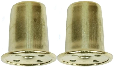 Jandorf 60109 Lamp Finial, Top Hat, Brass