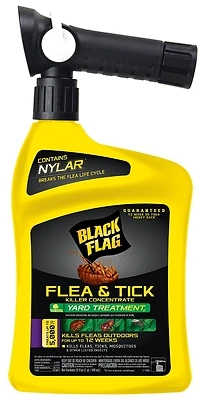 Black Flag HG-11108 Flea & Tick Killer Concentrate Yard Treatment, 32 fl. oz.