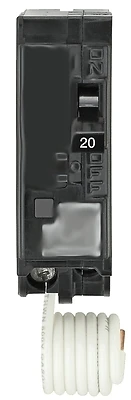 Self-Test GFCI Breaker, Single Pole, 20-Amp