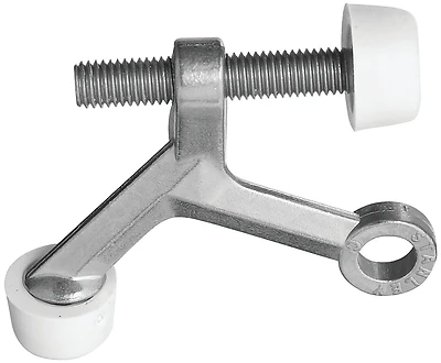 Door Stop, Hinge Pin, Satin Nickel
