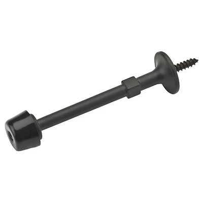 National Hardware N830-103 Door Stop, Rigid, Oil-Rubbed Bronze, 3 In.