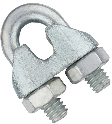 Wire Cable Clamp, 1/4 In.