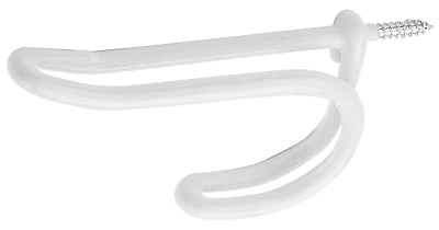 National Hardware N188-008 Coat and Hat Hook, Vinyl-Coated Steel, 15 Lb, 2-Pack