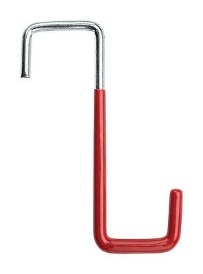 National Hardware N188-001 Rafter Hook, Red Vinyl-Coated Steel, 40 lb