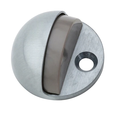 National Hardware N327-614 Door Stop, Adjustable, Satin Chrome