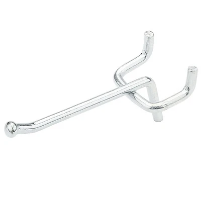 National Hardware N180-009 Peg Hook, 2 In., Zinc-Plated Steel, 4-Pk.