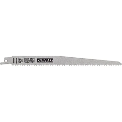 Bi-Metal Reciprocating Saw Blades, Pruning & Wood Cutting 6 TPI, 9 In., 5-Pk.