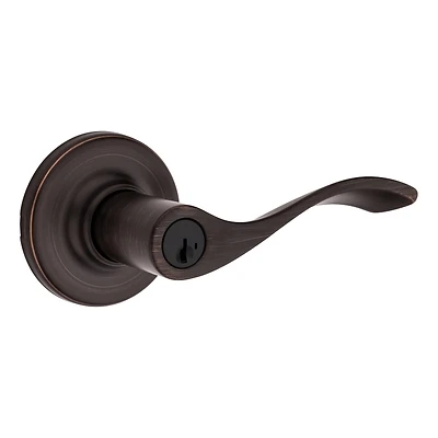 Balboa Keyed Entry Lever, Venetian Bronze