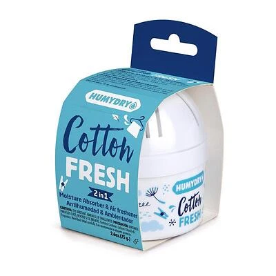 Cotton Fresh Scent Moisture Absorber & Air Freshener 2.6 Oz Solid