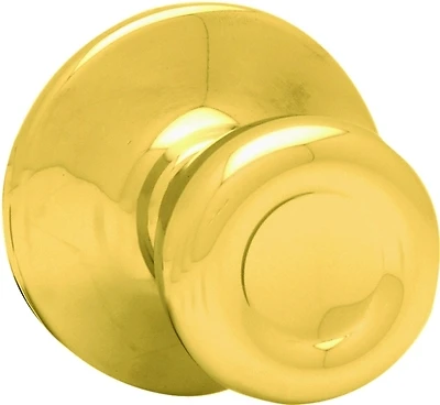 Tylo Polished Brass Hall & Closet Door Knob - Model 200t 3 6al Rcs V1