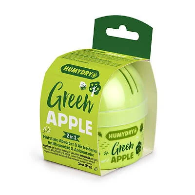 Green Apple Scent Moisture Absorber & Air Freshener 2.64 Oz Solid 1 Pk