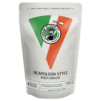 Urban Slicer Pizza Worx 100 Neapolitan Style Pizza Dough Mix, 13.4 Oz