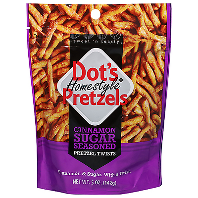 Dot's 59008 Cinnamon Sugar Pretzels, 5 Oz