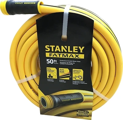 Stanley FatMax BDS6650 Self-Straightening Garden Hose, 5/8-In. x 50-Ft.