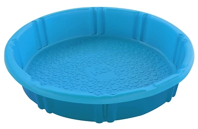 Gracious Living 1002-MAYBLU-12 Wading Pool, Round, Plastic, Blue, 59-In. Diameter