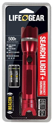 Dorcy AA35-60538-RED LED Red Search Emergency Signaling Flashlight, 250 Lumens