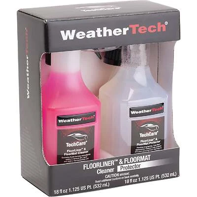 WeatherTech 8LTC36K TechCare Cleaner & Protector Kit, 18 oz, 2 pk
