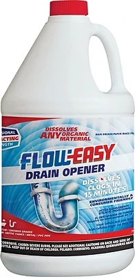 Flow-Easy FE128 Liquid Drain Opener, 128 Oz.