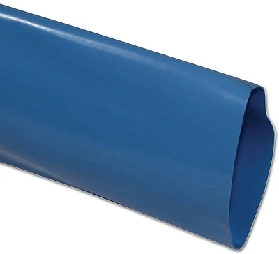 Economy Discharge Hose, Blue, 1-1/2 In. x 150 Ft.
