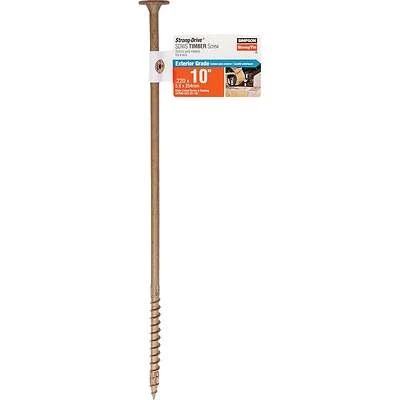 Strong-drive No. 12 X 10 In. T40 High Corrosion Resistant Wood Screws 1 Pk