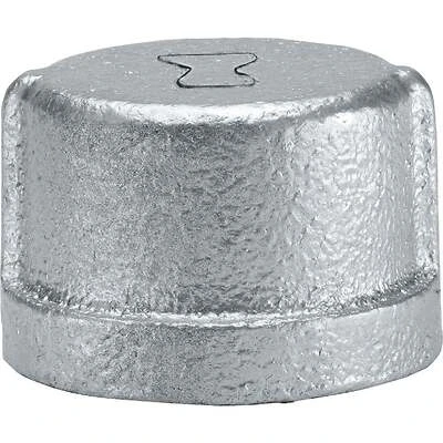 Galvanized Pipe Cap, 3/4 In.