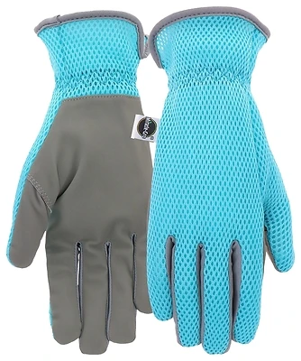 Miracle-Gro MG86121 Women's Work Gloves, High-Dexterity, Synthetic Leather, S/M