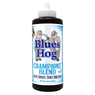 Blues Hog 70610 Champions' Blend BBQ Sauce, 24 oz Bottle