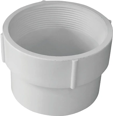 PVC Female Adapter Sewer & Drain, 6 In.