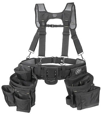 Carpenter's Tool Belt with Suspenders