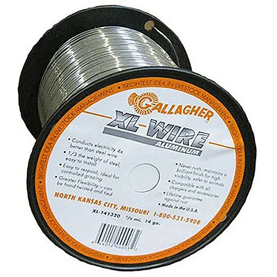 Wire Fence, 14-Ga. Aluminum, 1/4-Mile