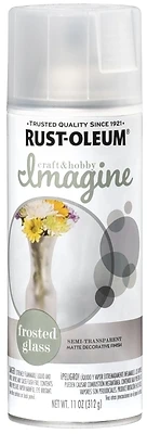 11 Oz. Frosted Glass Craft Spray Paint 354049 - Pack Of 4